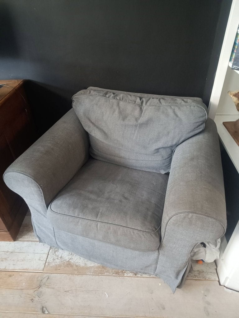 Ektorp fauteuil Ikea, Huis en Inrichting, Fauteuils, Ophalen, Gebruikt, 75 tot 100 cm, 75 tot 100 cm
