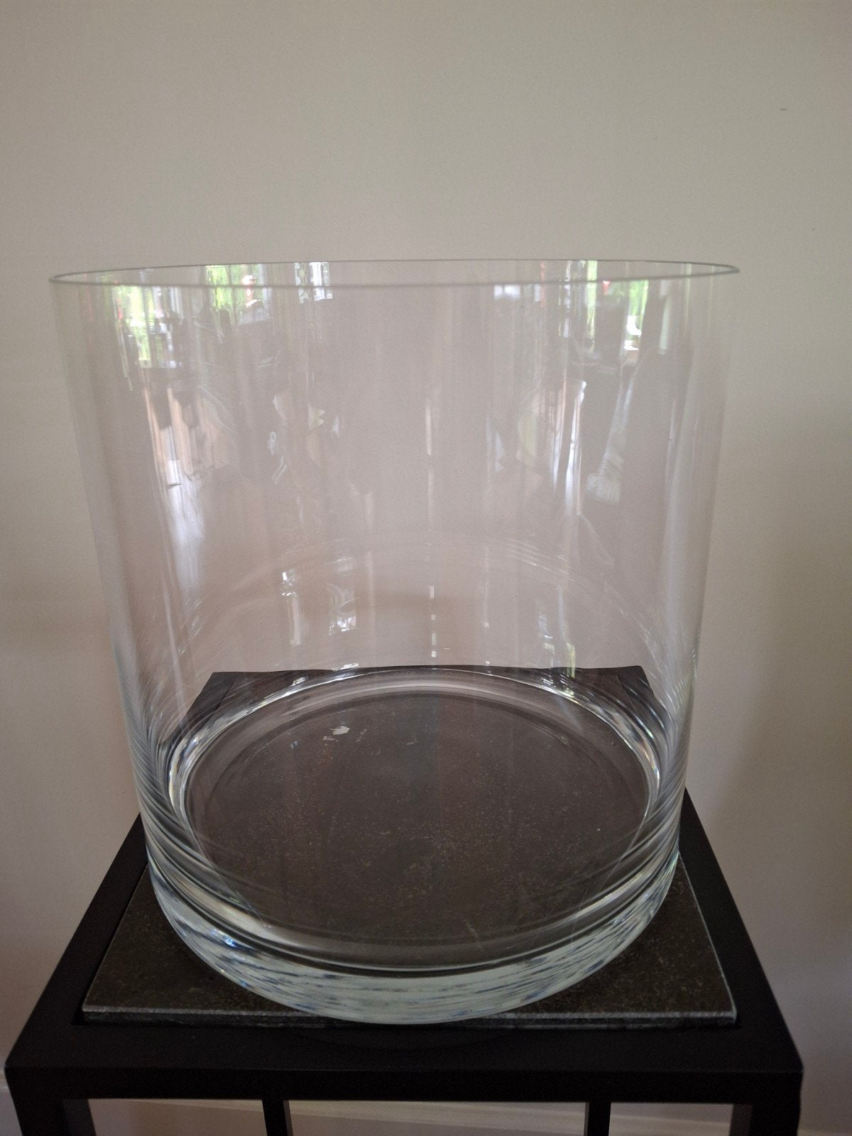 Grote cilinder vaas glas, Ophalen, Glas