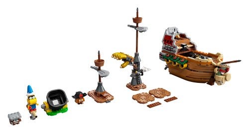 LEGO Super Mario 71391 Bowser's Luchtschip Uitbreidingsset, Gebruikt, Lego, Ophalen of Verzenden, Complete set