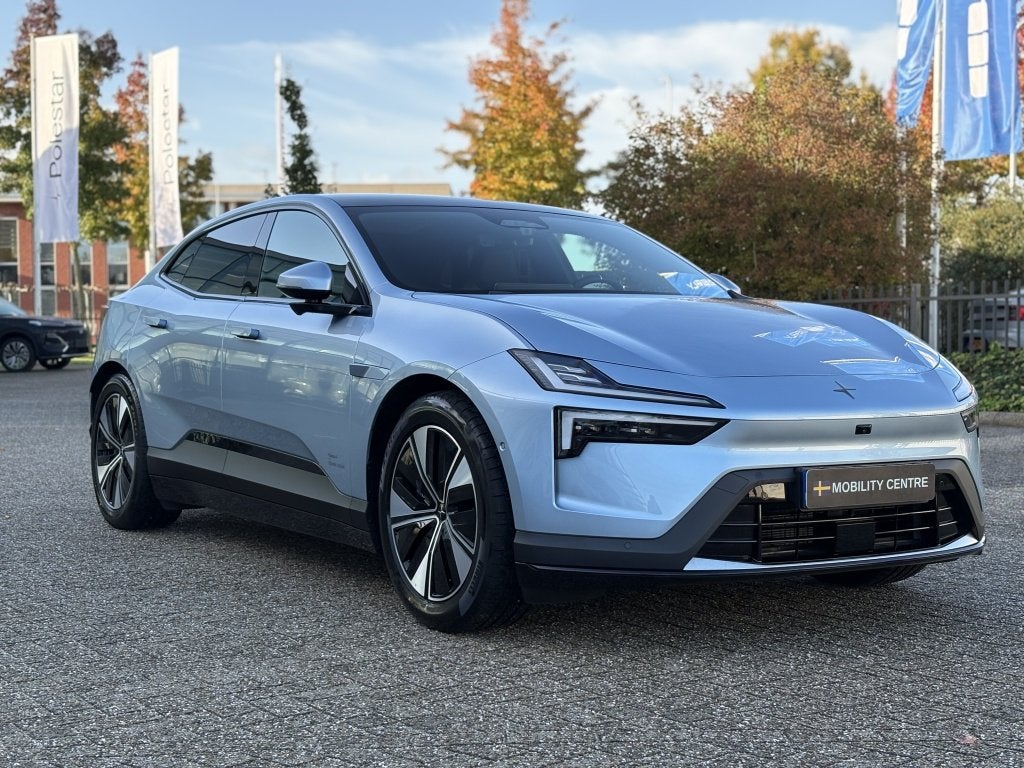 Polestar 4 Long range Single motor 100kWh | PRIME pack | Ele, Auto's, Automaat, 0 cilinders, Blauw, Verwarmde buitenspiegels