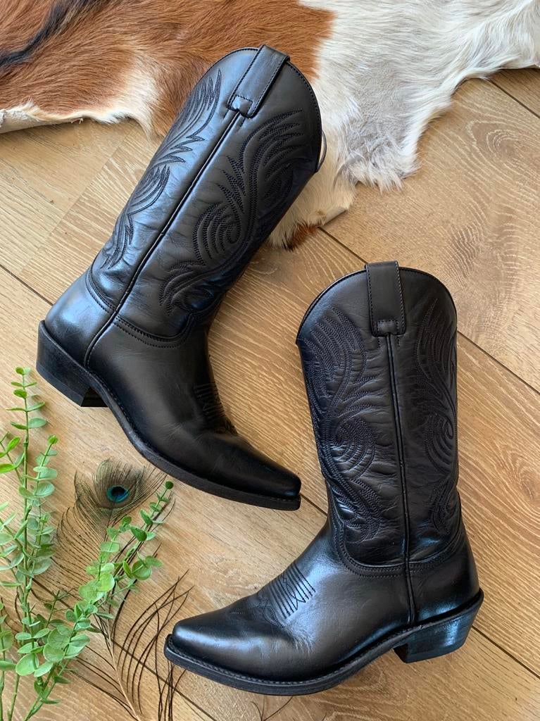 Sendra cowboylaarzen 38 western boots bohemian laarzen, Hoge laarzen, -, Zwart, -