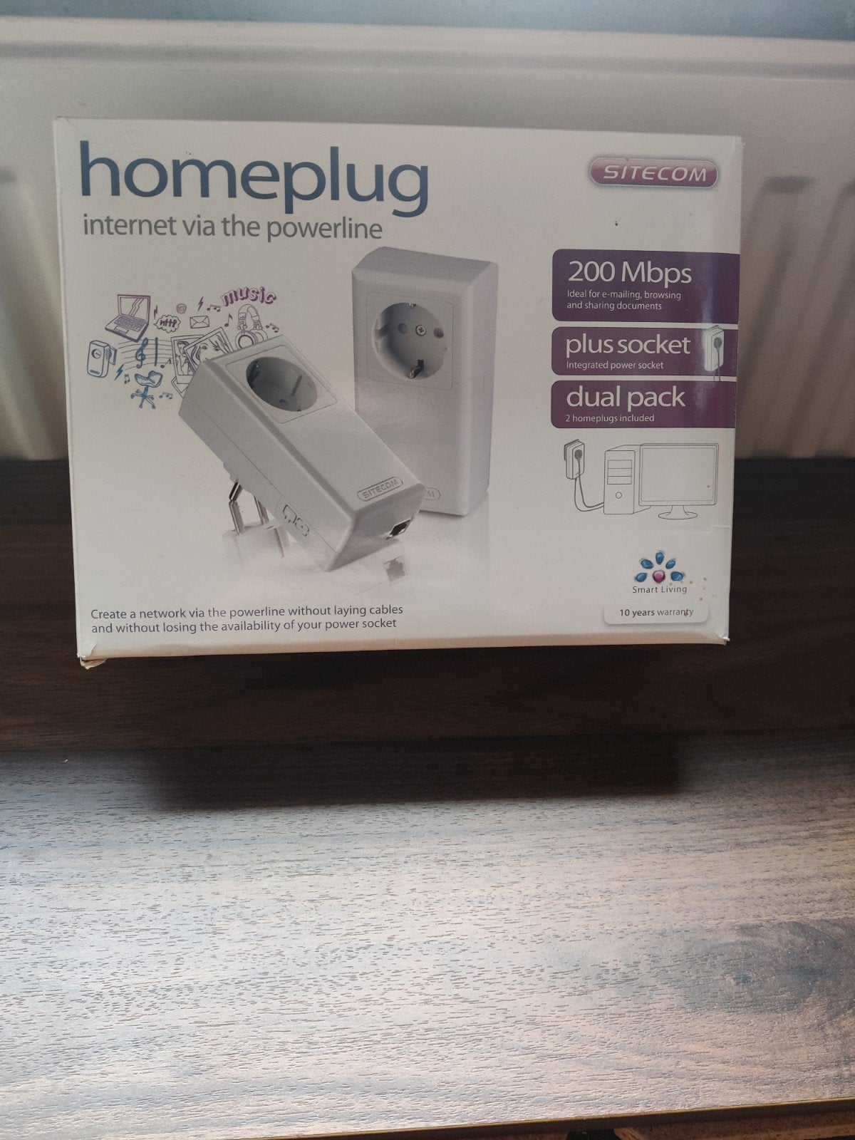 Sitecom Homeplug systeem 2x, 1 prijs, Computers en Software, Routers en Modems, Gebruikt, Ophalen
