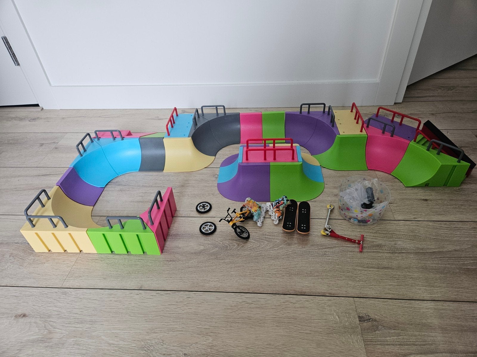 Groot Speelgoed Skatepark met Accessoires, Ophalen of Verzenden