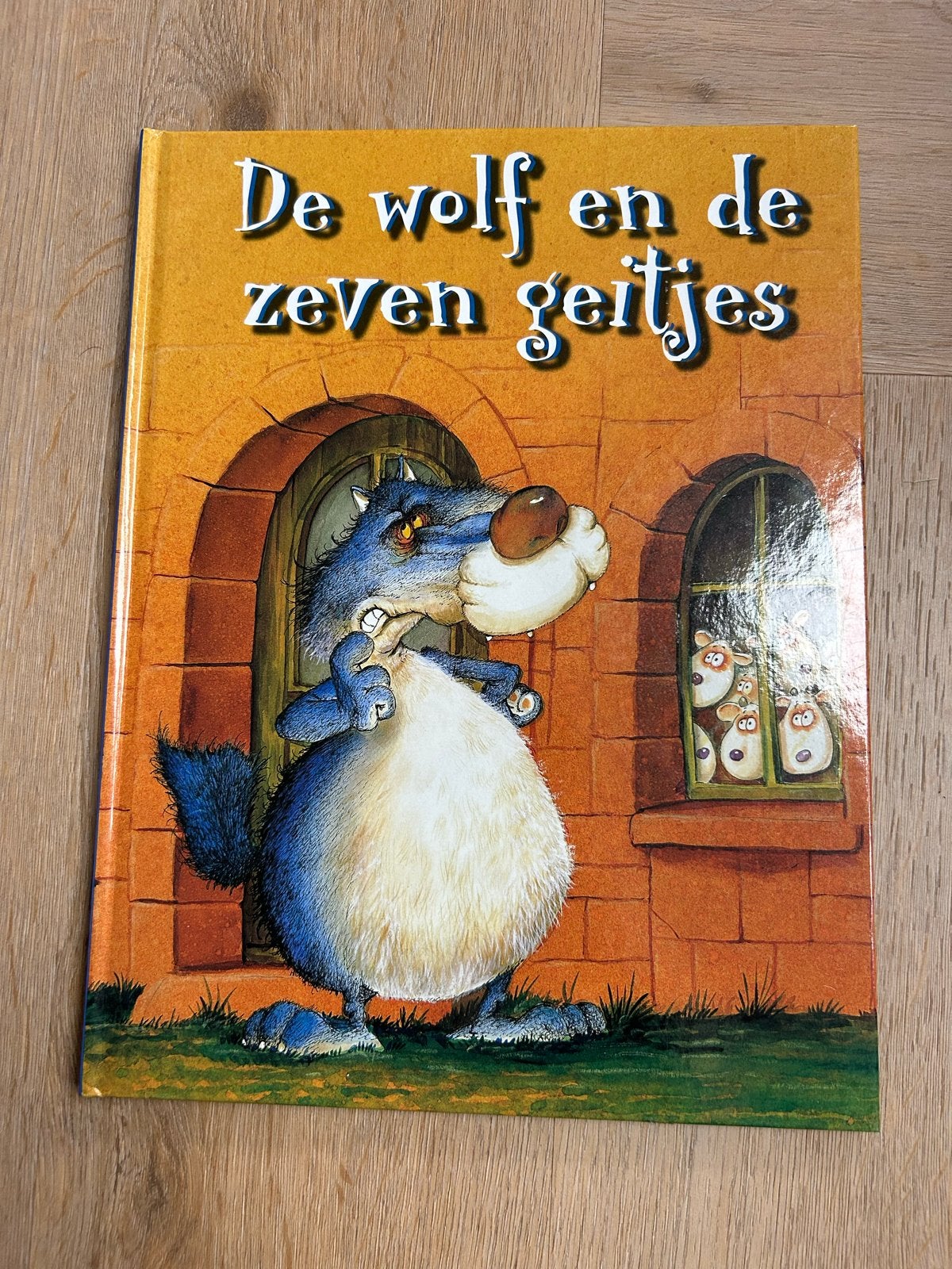 De wolf en de zeven geitjes - Sprookjesboek, Jongen of Meisje, Ophalen of Verzenden, Zo goed als nieuw, Voorleesboek