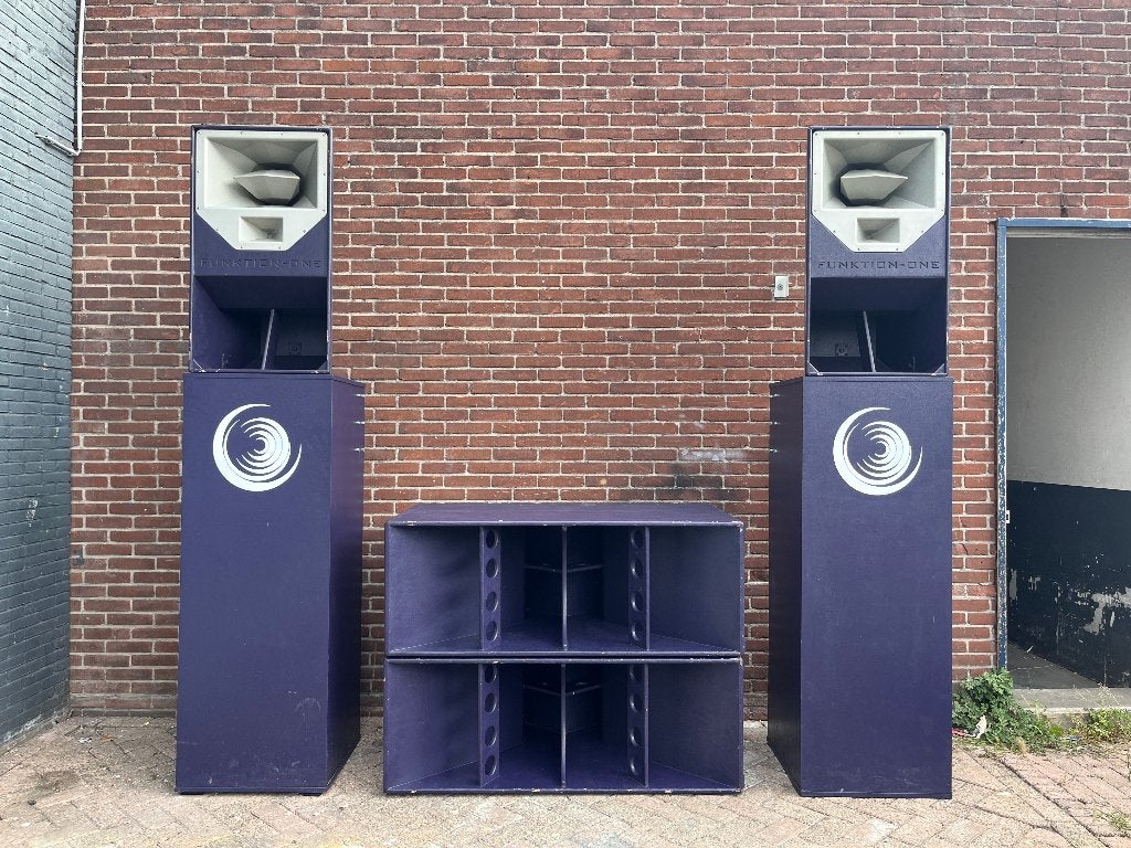 Funktion-One Res2, F218, F1201 & BR118 complete set, Ophalen, Gebruikt, Audio