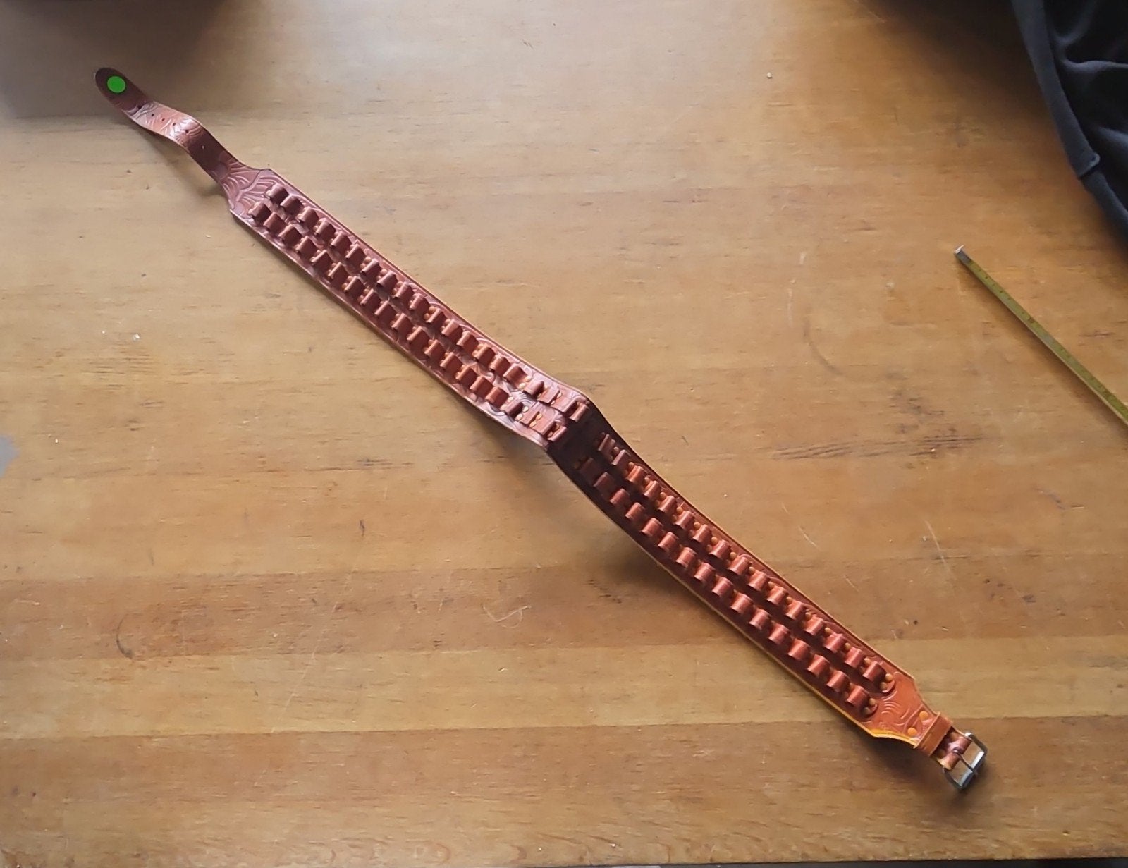 leren bandelier patroonriem