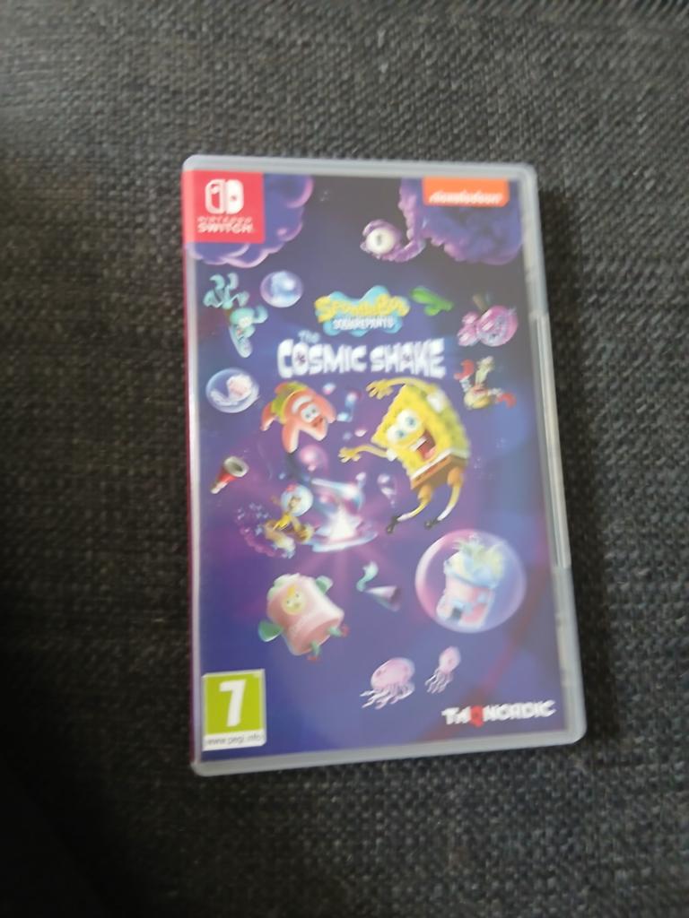 Nintendo spel spongebob, 3 spelers of meer, Ophalen, Zo goed als nieuw, Vanaf 3 jaar