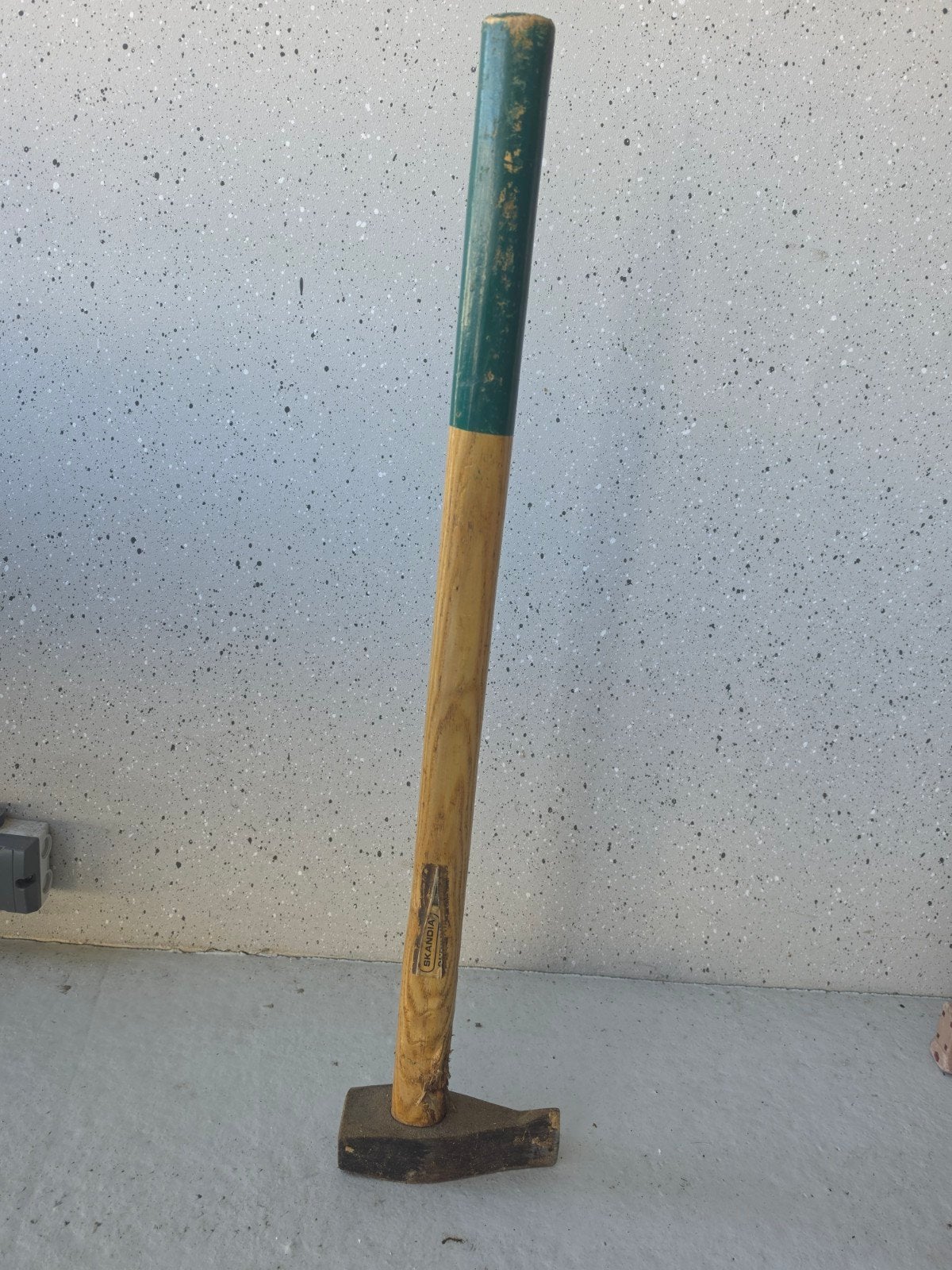 Gebruikte kloofbijl met Houten Steel, Ophalen of Verzenden, Gebruikt, Overige typen