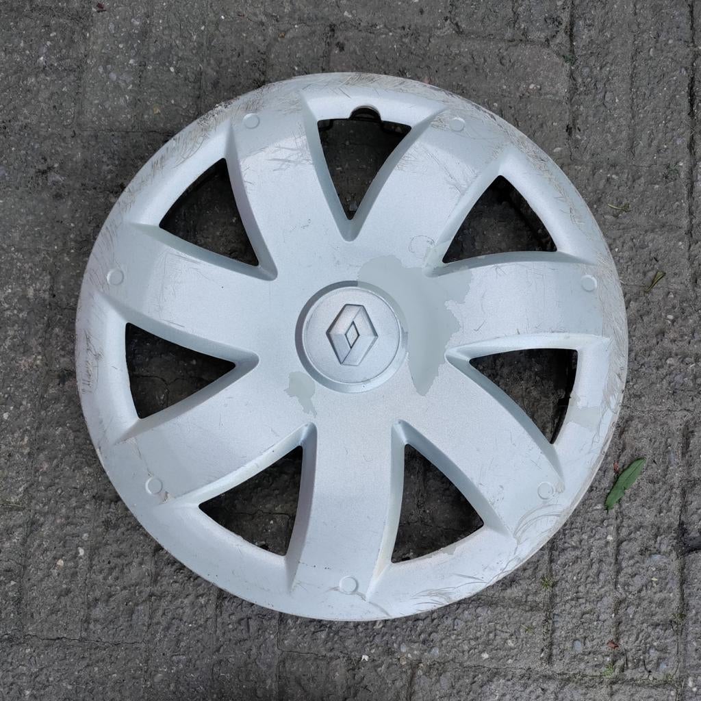 Wieldop Renault,doorsnede 39,5 cm,kunststof,embleem,grijs, Auto diversen, Ophalen of Verzenden, Gebruikt