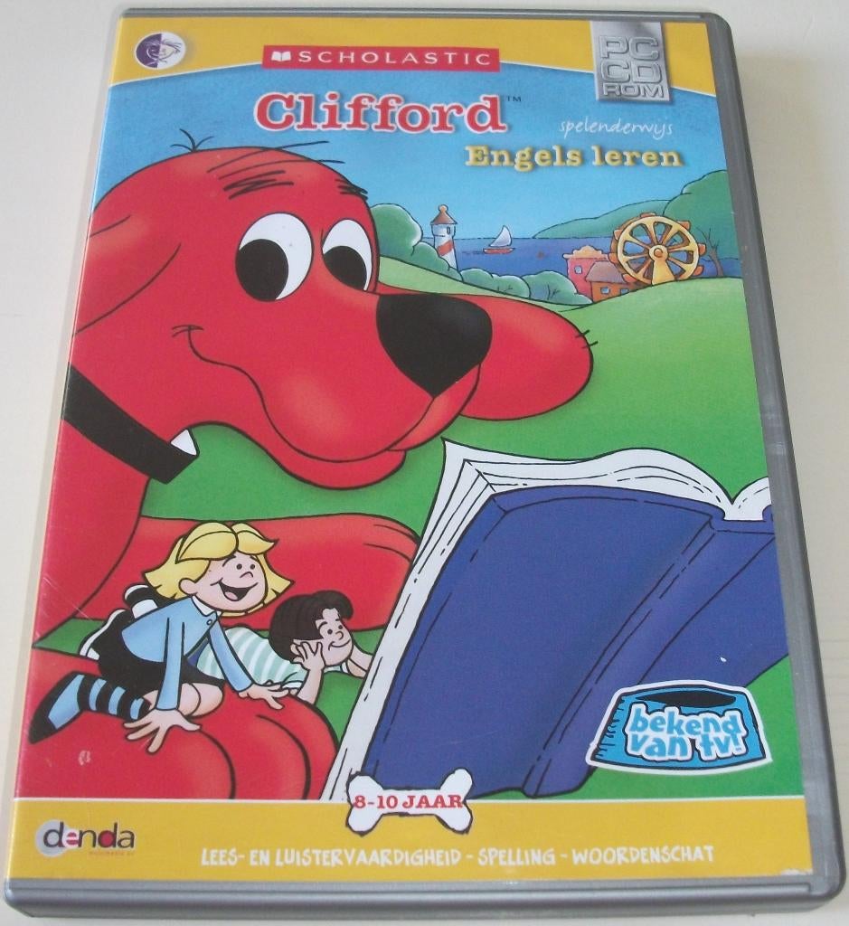 PC Game *** CLIFFORD *** Engels Leren, Vanaf 9 jaar, Ophalen of Verzenden, Zo goed als nieuw