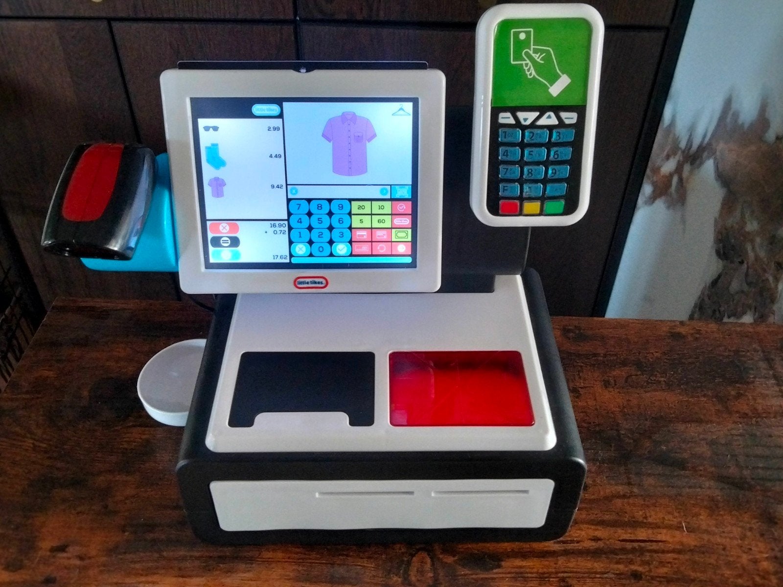 Little Tikes Kassa met Scanner en Pinautomaat, Ophalen of Verzenden, Zo goed als nieuw