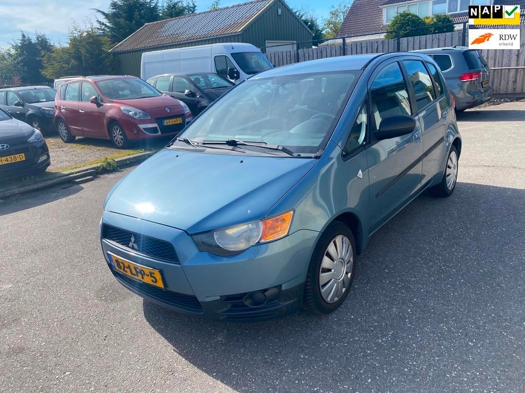 Mitsubishi Colt 1.1 Edition One, Gebruikt, Blauw, Colt, Origineel Nederlands