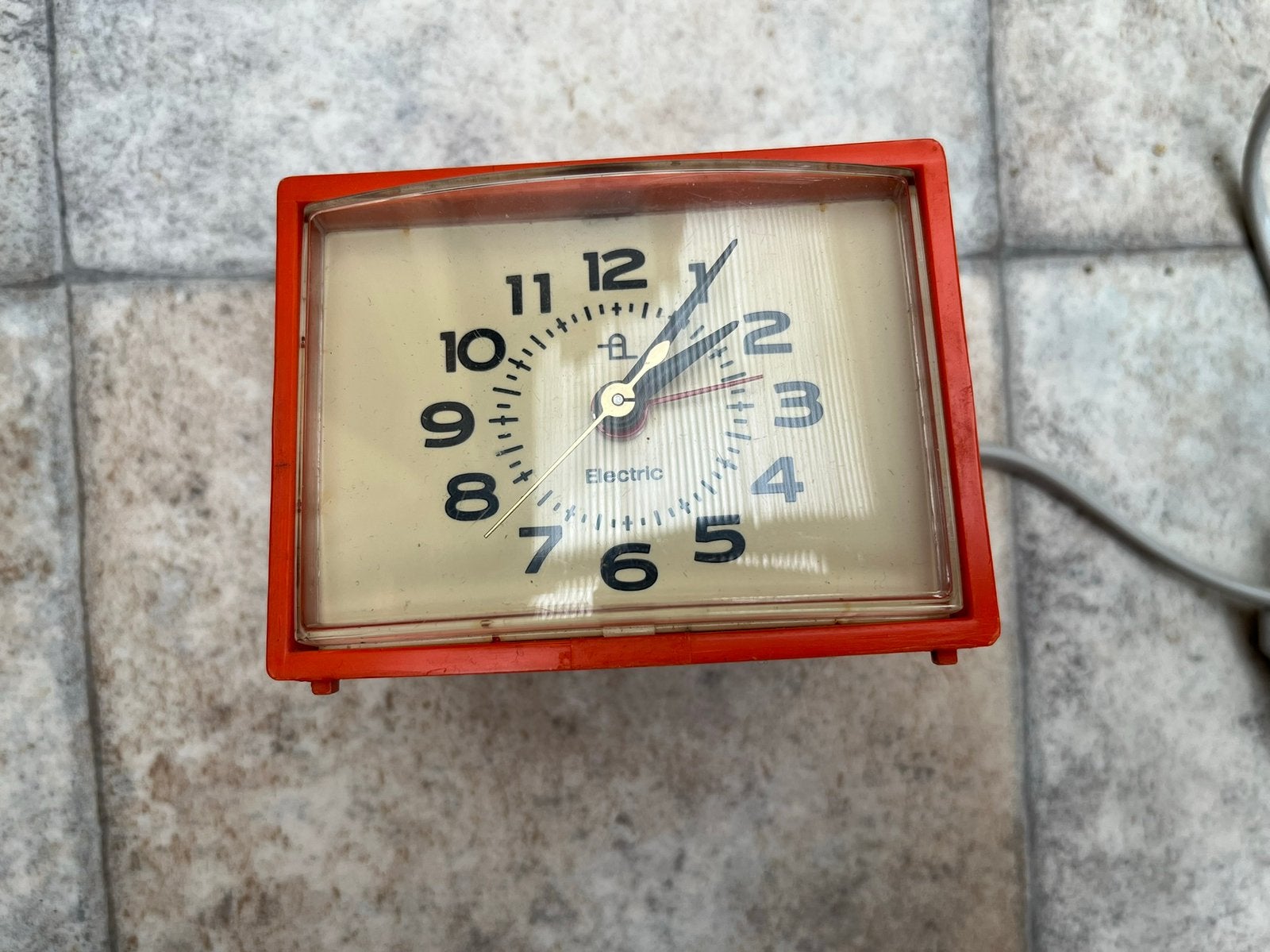 Oud wekkertje retro van Electric, Ophalen, Gebruikt, Analoog