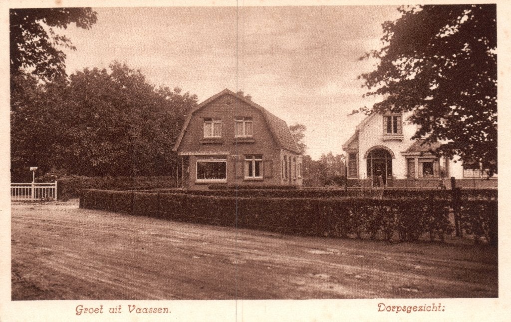 Groeten uit Vaassen, Dorpsgezicht  129149, Verzamelen, Ophalen of Verzenden, Ongelopen, Limburg
