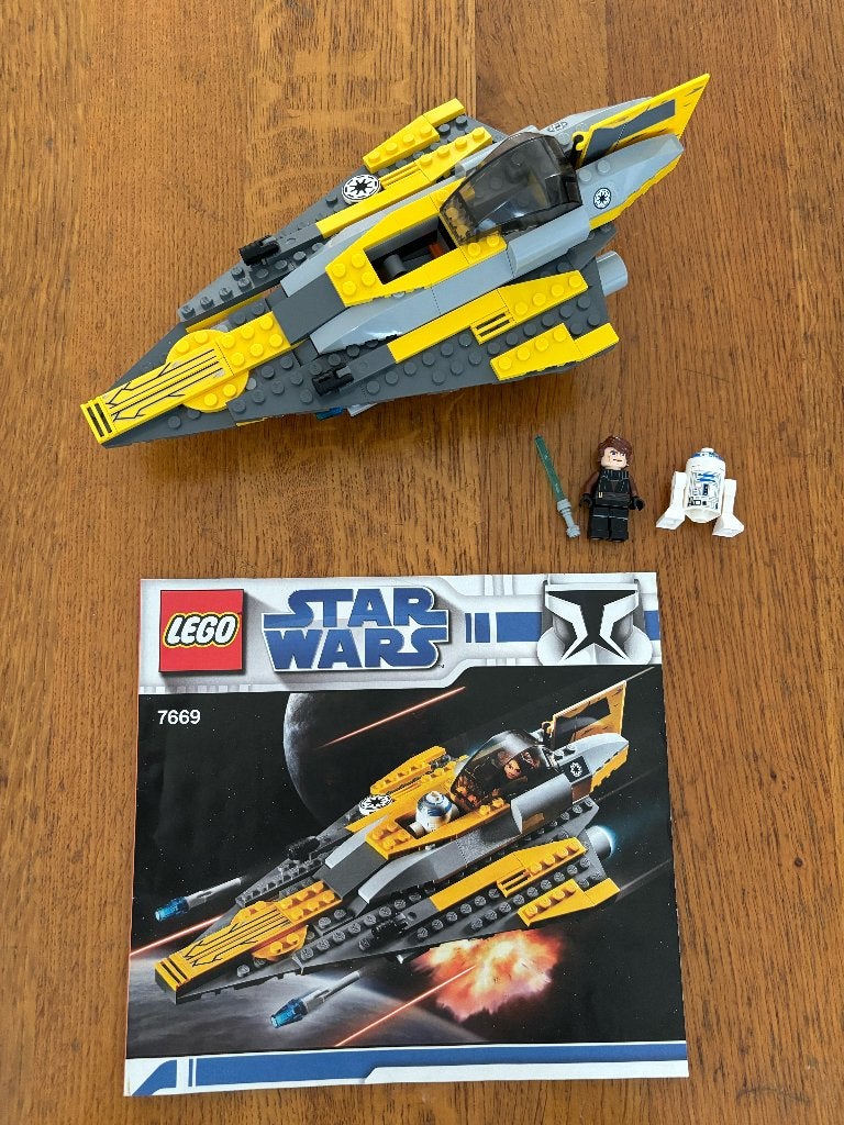 LEGO 7669 Star Wars Anakin's Jedi Starfighter, Star Wars, Verzenden, Lego, Zo goed als nieuw