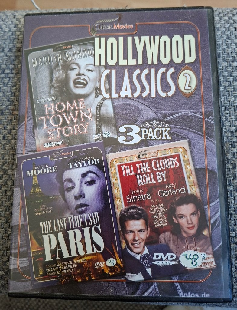 DVD Hollywood classics deel 2. zie foto's., Alle leeftijden, Overige genres, Ophalen of Verzenden, Zo goed als nieuw