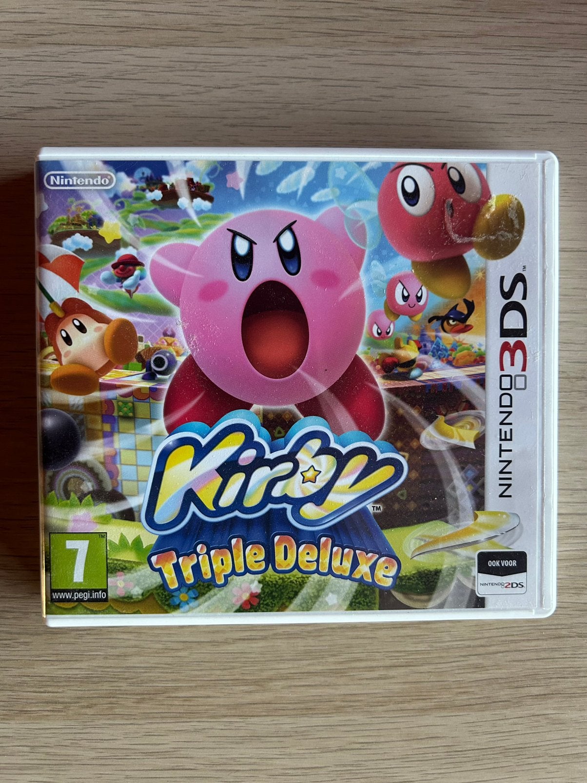 Kirby Triple Deluxe Nintendo 3DS, Avontuur en Actie, 1 speler, Ophalen of Verzenden, Zo goed als nieuw