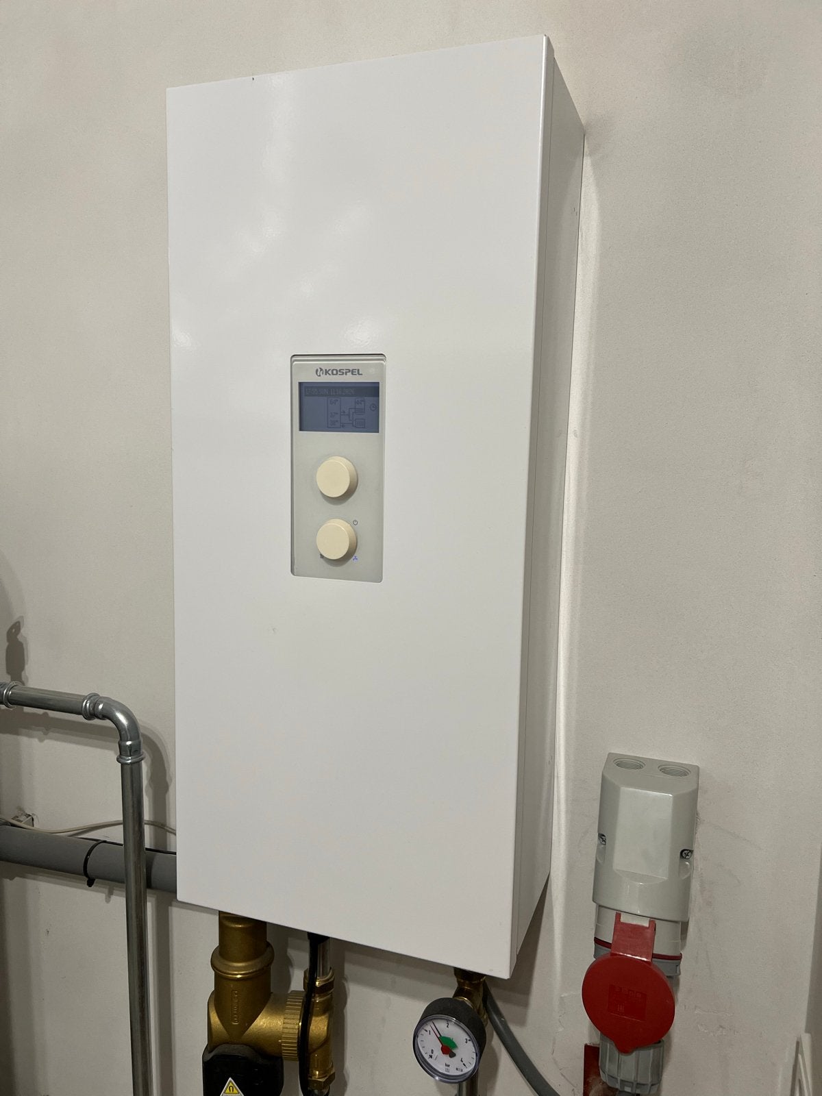 Elektrische CV-ketel Kospel Masterwatt CALIDA COMPACT 24kW, Ophalen, Gebruikt, 800 watt of meer, Cv-ketel of Combi-ketel