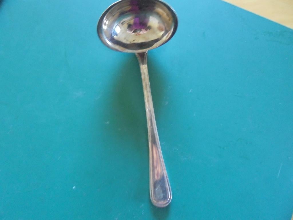 Gero zilvium 90 1 sauslepel 17 cm, Huis en Inrichting, Keuken | Bestek, Ophalen of Verzenden, Rvs of Chroom