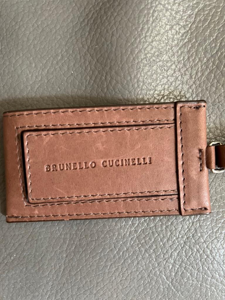 Brunello Cucinelli bagagelabel, Ophalen of Verzenden, Zo goed als nieuw