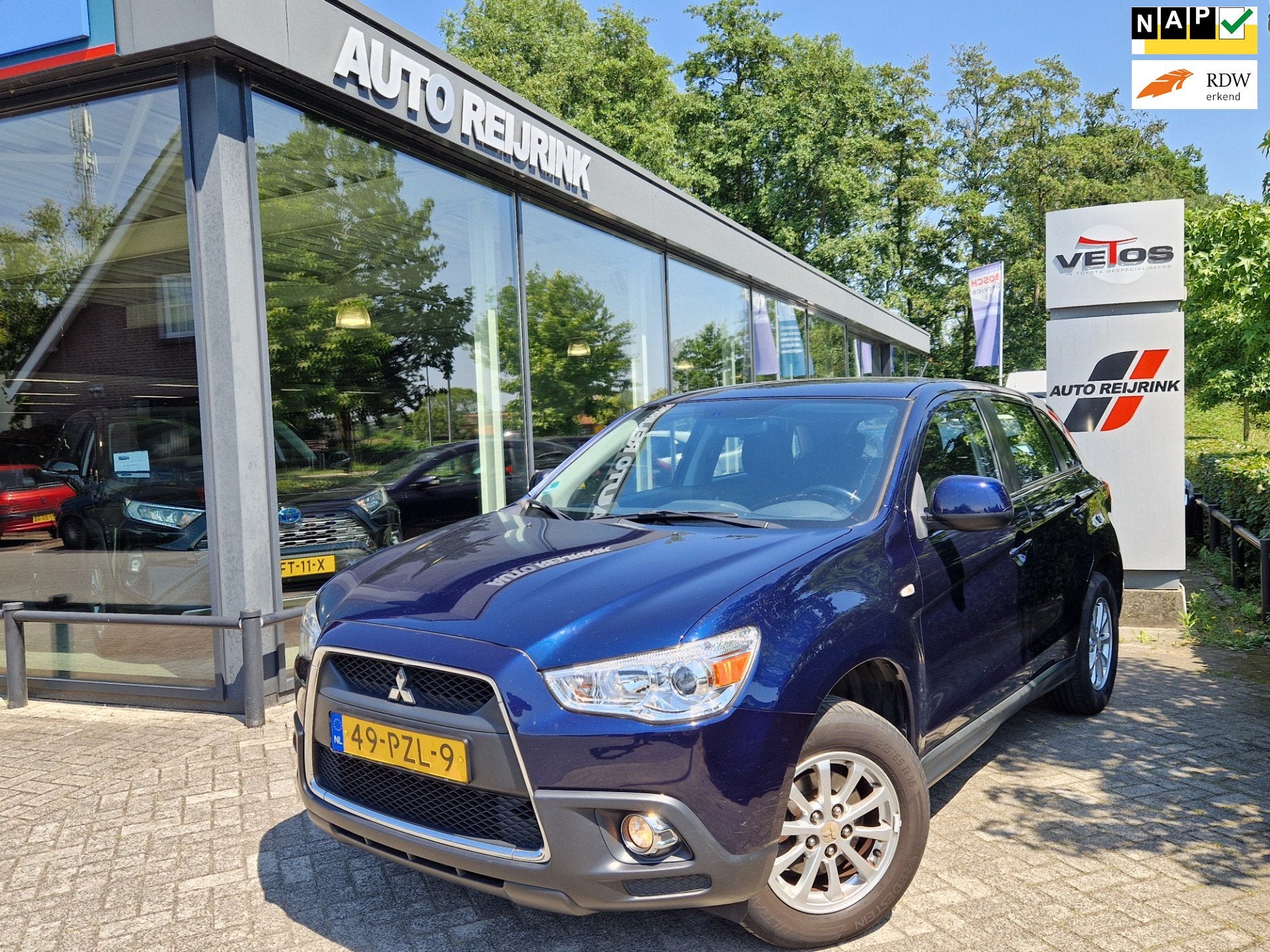 Mitsubishi ASX 1.6 Intro Edition ClearTec/1e EIGENAAR/TREKHA, Voorwielaandrijving, Euro 5, Stof, Gebruikt