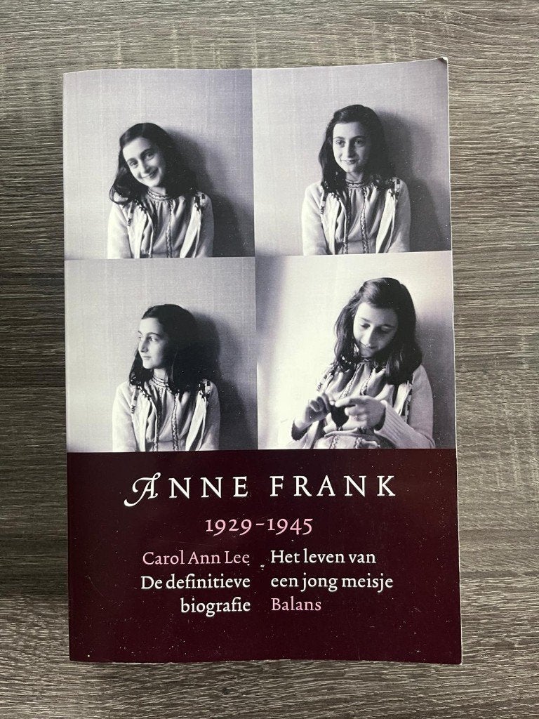Anne frank - carol ann lee, Boeken, Ophalen, Zo goed als nieuw, Overige