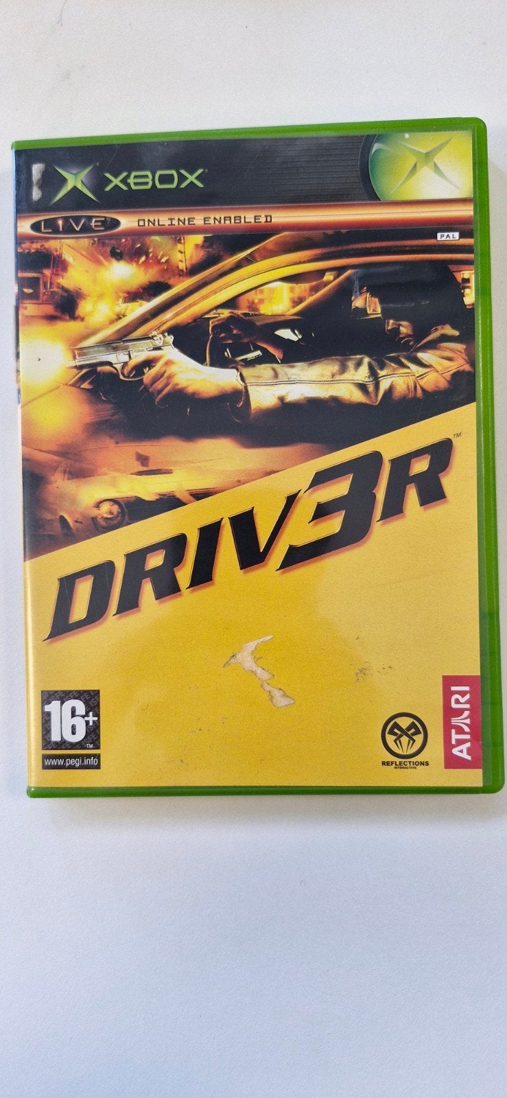 Driver 3 (DRIV3R) - Xbox Original, Avontuur en Actie, Online, Gebruikt, 1 speler