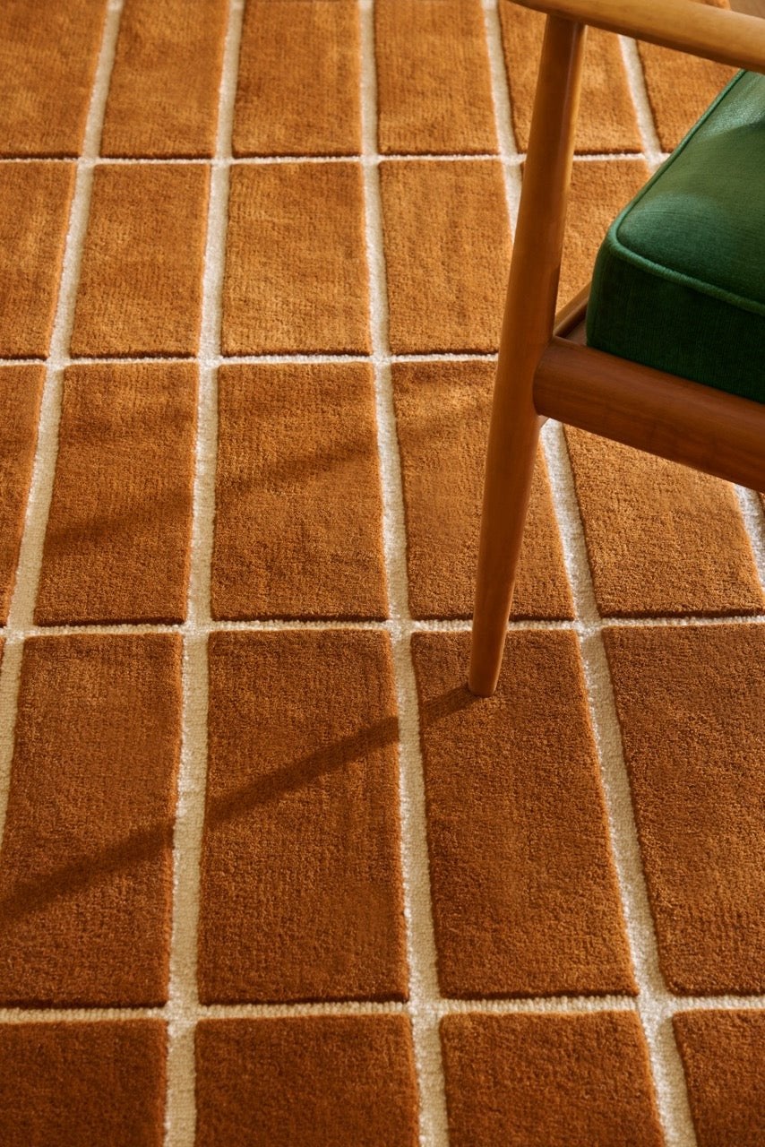 Brink en Campman loper Marimekko Tiiliskivi Brown, Ophalen, 200 cm of meer, 50 tot 100 cm, Zo goed als nieuw