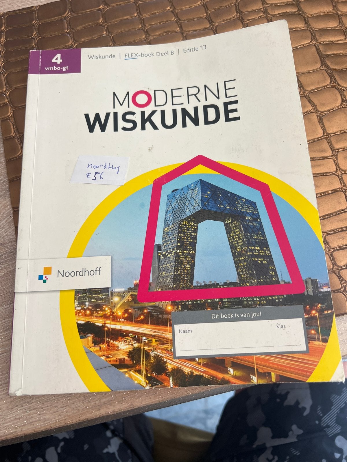 Moderne Wiskunde FLEX-boek Deel B vmbo-gt 4e klas, Ophalen, Gelezen, VMBO, Wiskunde A