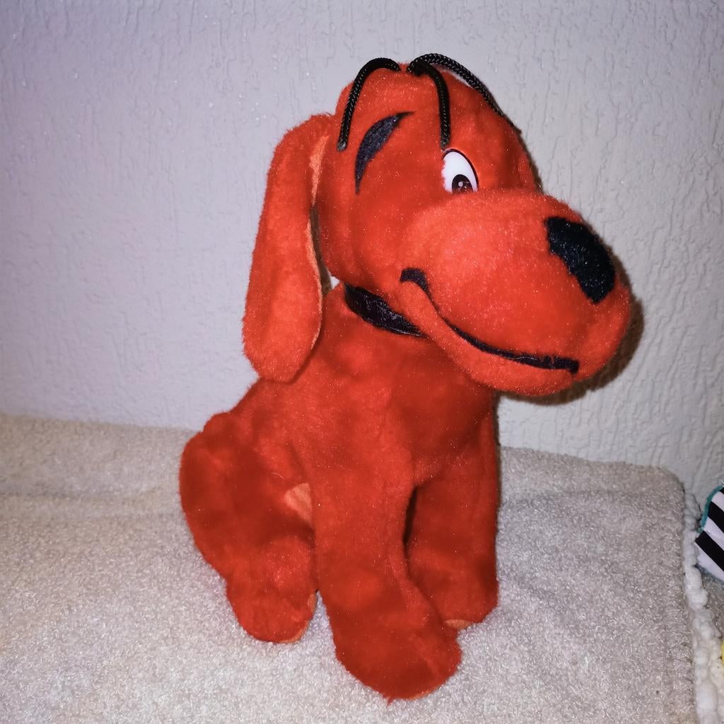 Vintage clifford de grote rode hond., Kinderen en Baby's, Speelgoed | Knuffels en Pluche, Ophalen of Verzenden, Zo goed als nieuw