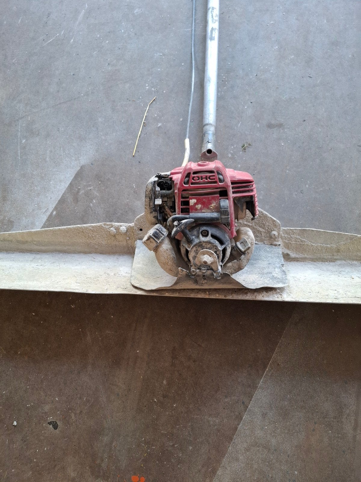 Honda trilspaan/afwerkspaan, Ophalen, Gebruikt