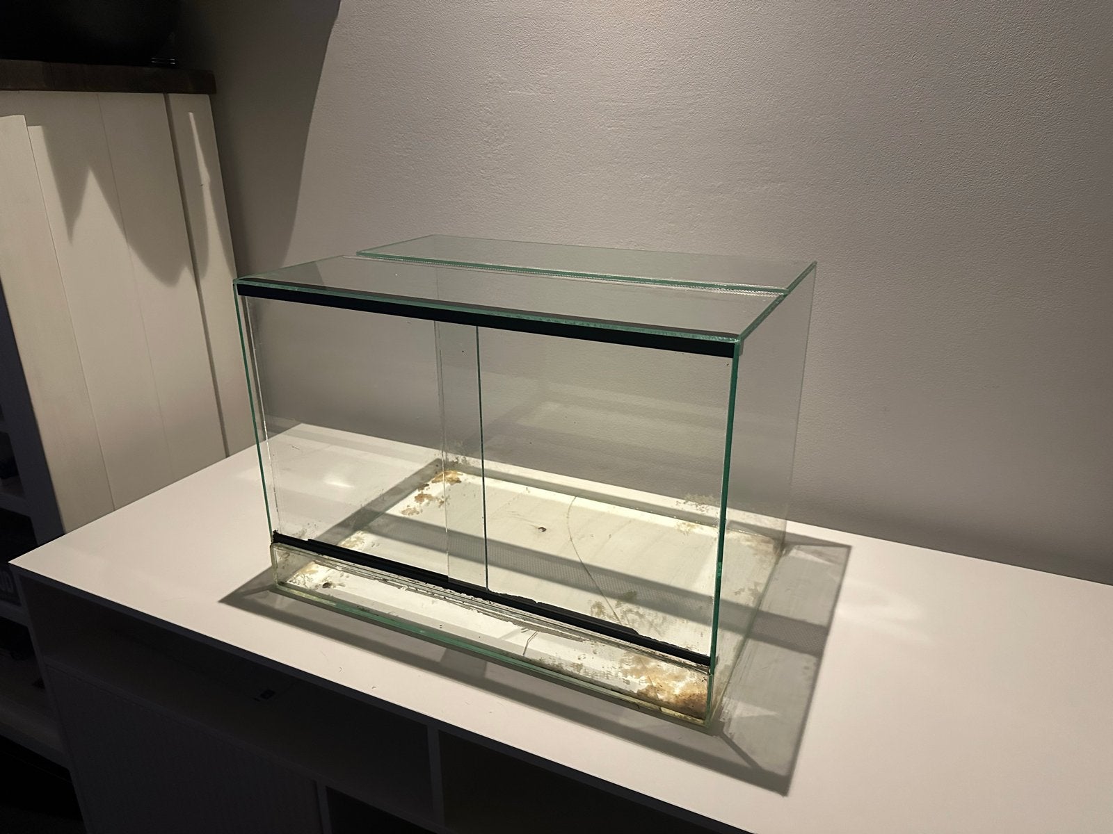 Terrarium 55x34,5x35, Dieren en Toebehoren, Ophalen of Verzenden, Zo goed als nieuw, Terrarium of Paludarium