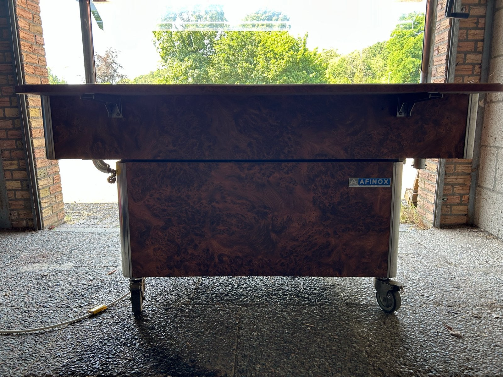 Afinox Koelvitrine / Saladette - Gebruikt, Ophalen of Verzenden, Gebruikt, Koelen en Vriezen