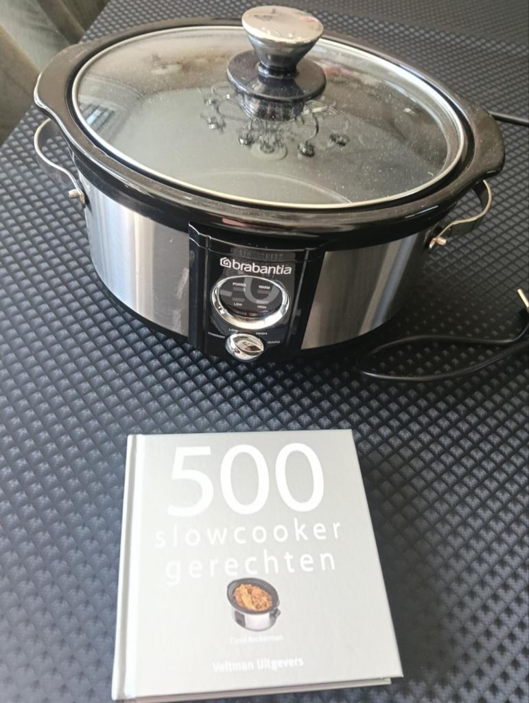 Brabantia slowcooker, Ophalen of Verzenden, Zo goed als nieuw