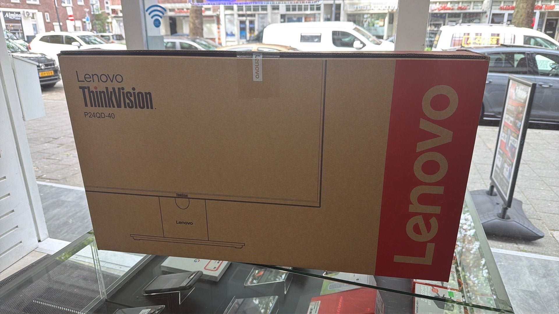 ThinkVision P24QD-40 LCD Monitor (A25238QP0), Computers en Software, Ophalen of Verzenden, Nieuw, Quad HD (2K)