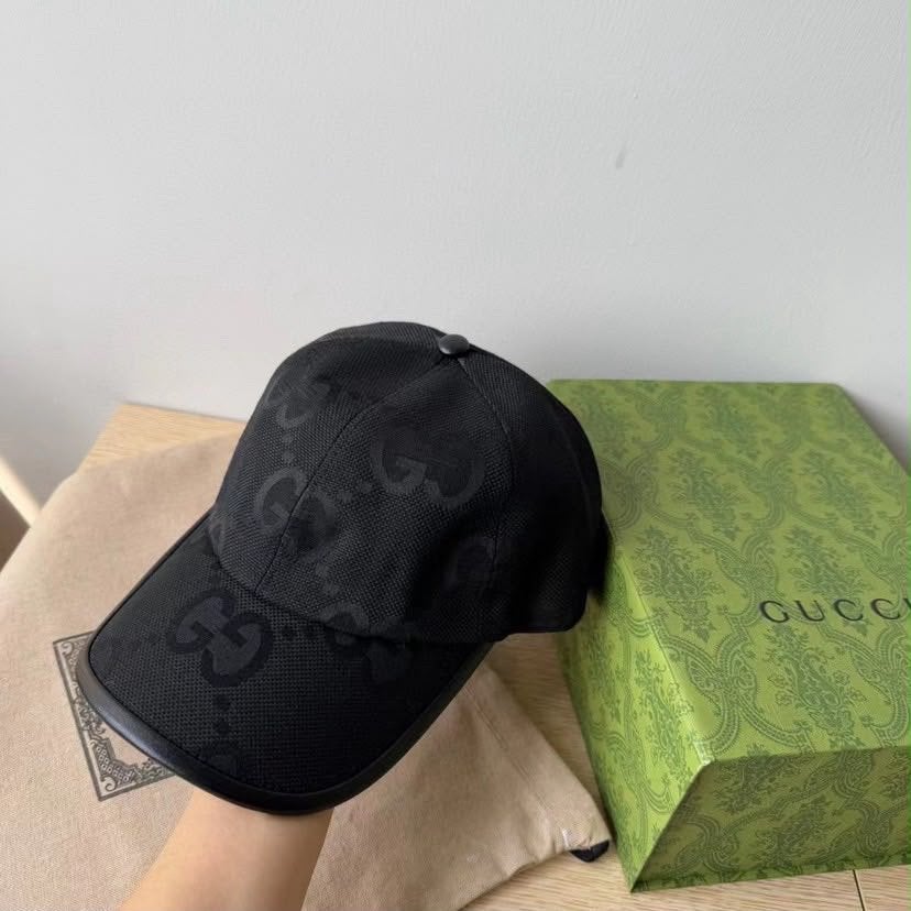 Gucci GG Monogram Pet Zwart - nieuw, Kleding | Heren, Ophalen, Nieuw, One size fits all, Pet
