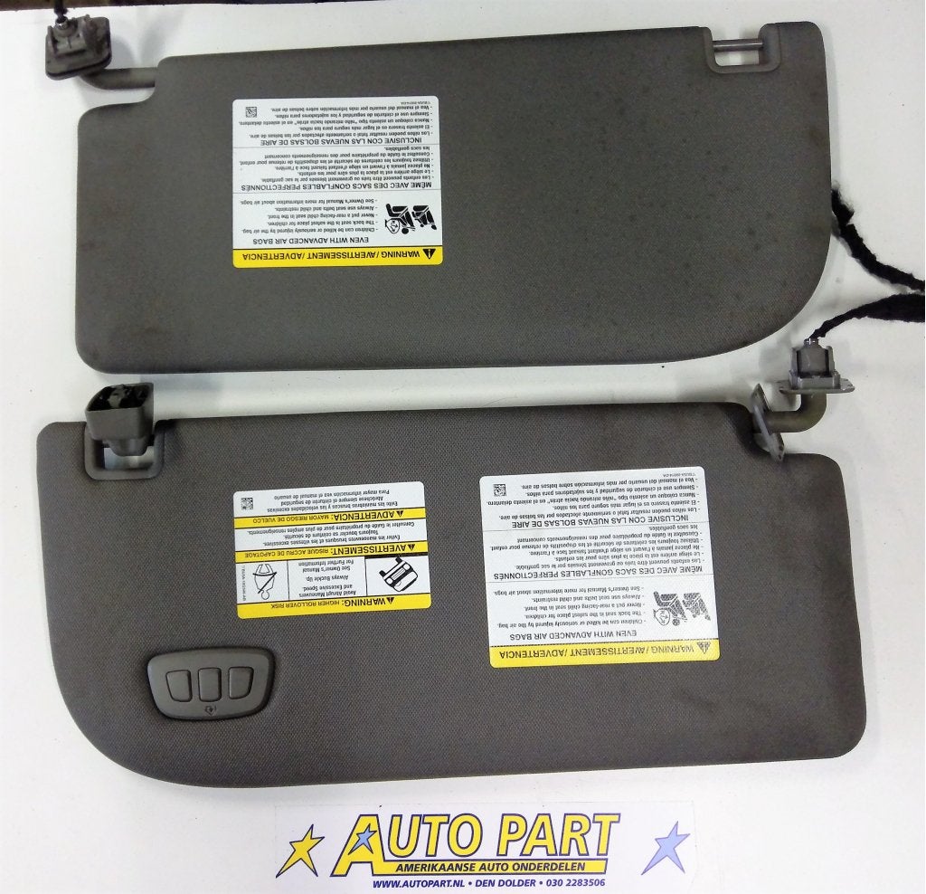 Ford F150 set zonnekleppen 2015-2017, Gebruikt, Ford motor company, P.O. Box 6248, Dearborn, MI 48126, Ophalen of Verzenden