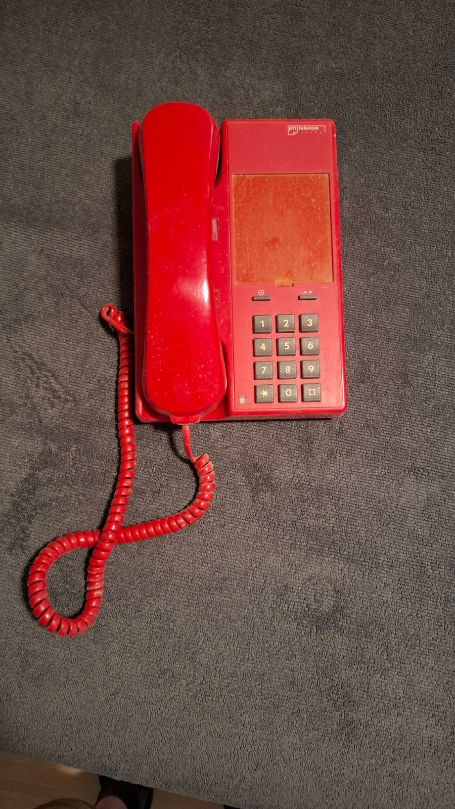 Druktoetstelefoon Palermo Plus PTT Telecom (ca. 1985), Telecommunicatie, Ophalen of Verzenden, Gebruikt