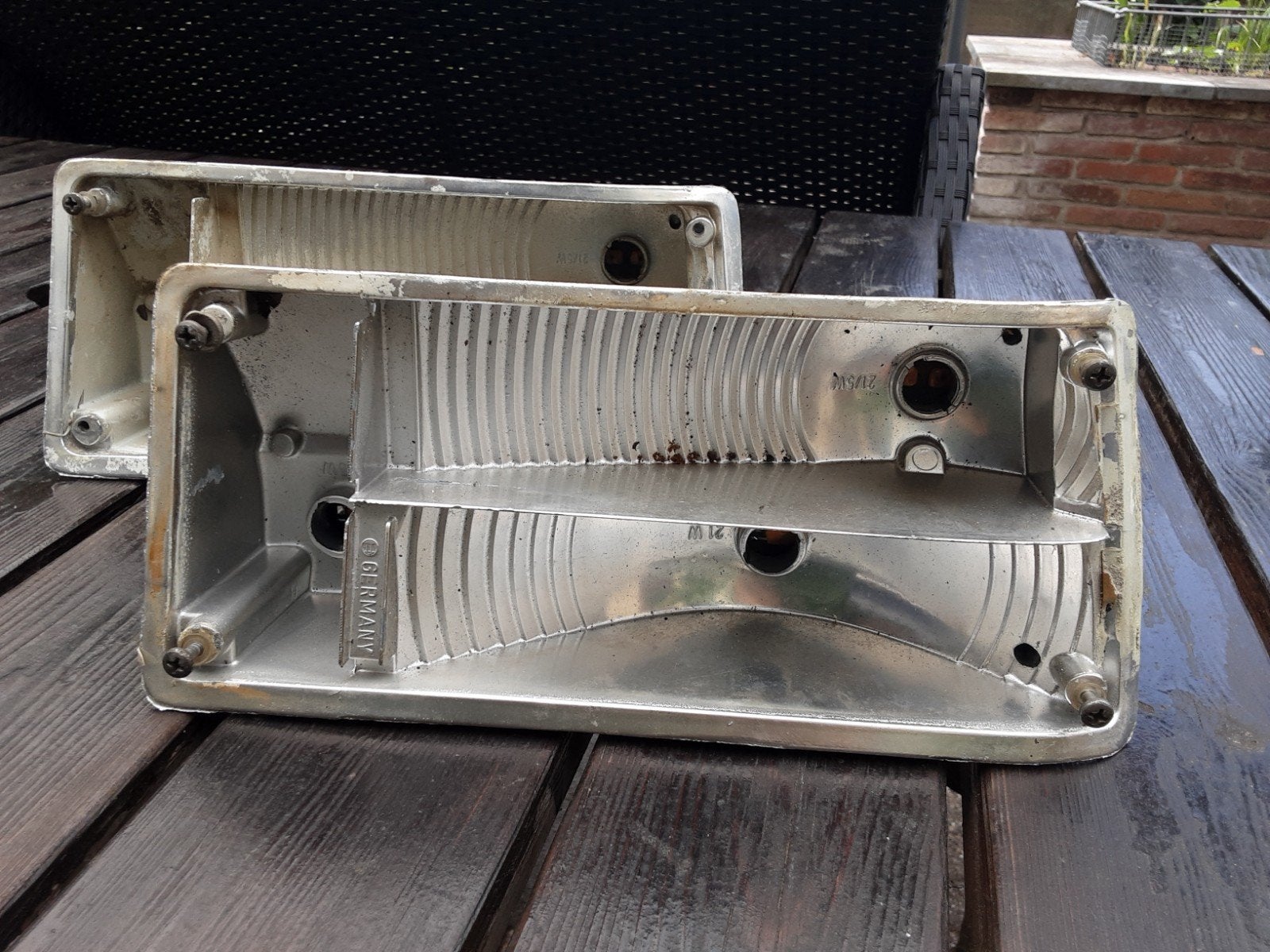 Setje achterlichtenhuizen Opel Ascona A oldtimer, Ophalen of Verzenden, Gebruikt, Opel
