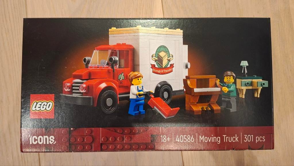 LEGO Icons 40586 Verhuiswagen - Nieuw in doos, Nieuw, Ophalen of Verzenden, Icons, Complete set
