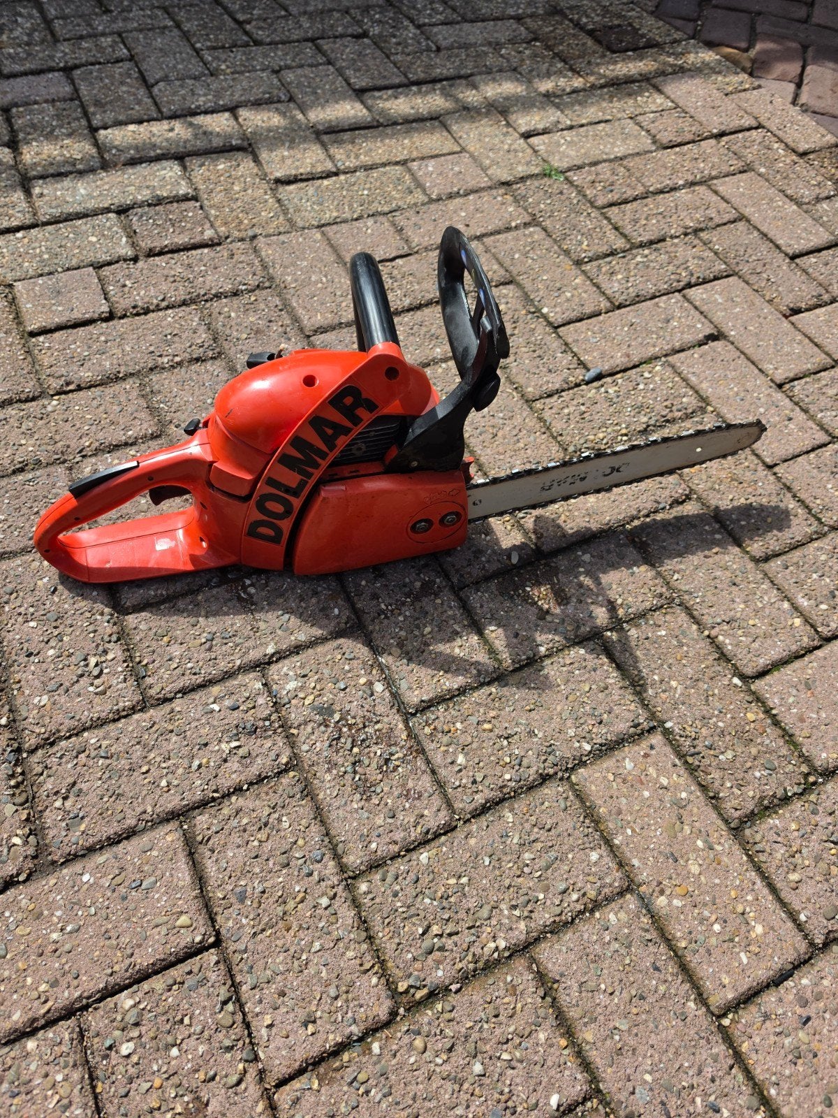 Dolmar benzine kettingzaag - opfrisbeurt nodig, Ophalen, Gebruikt, Kettingzaag, 30 tot 70 mm