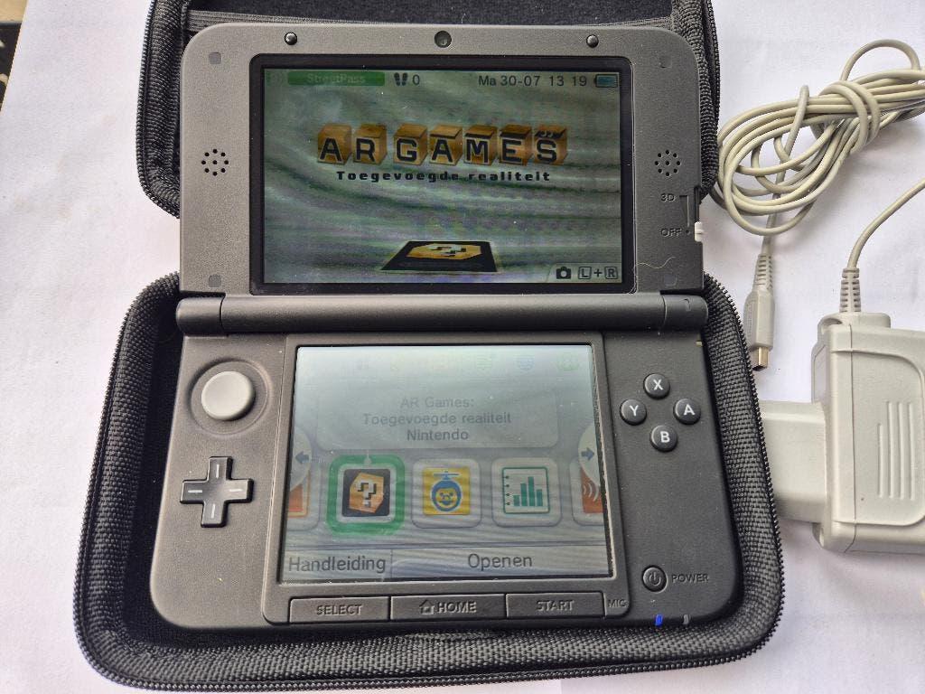 3DS XL ZWART, Ophalen of Verzenden, Gebruikt, 2DS