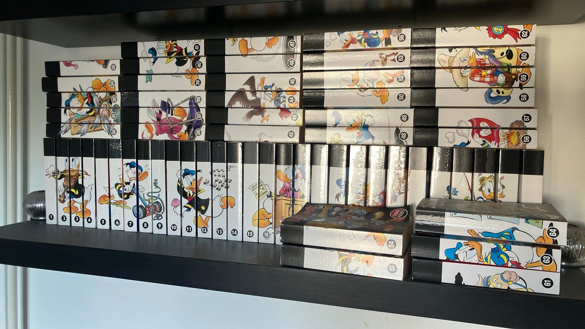 Donald Duck pockets extra en thema deel 1 t/m 64, Boeken, Meerdere stripboeken, Ophalen, Zo goed als nieuw