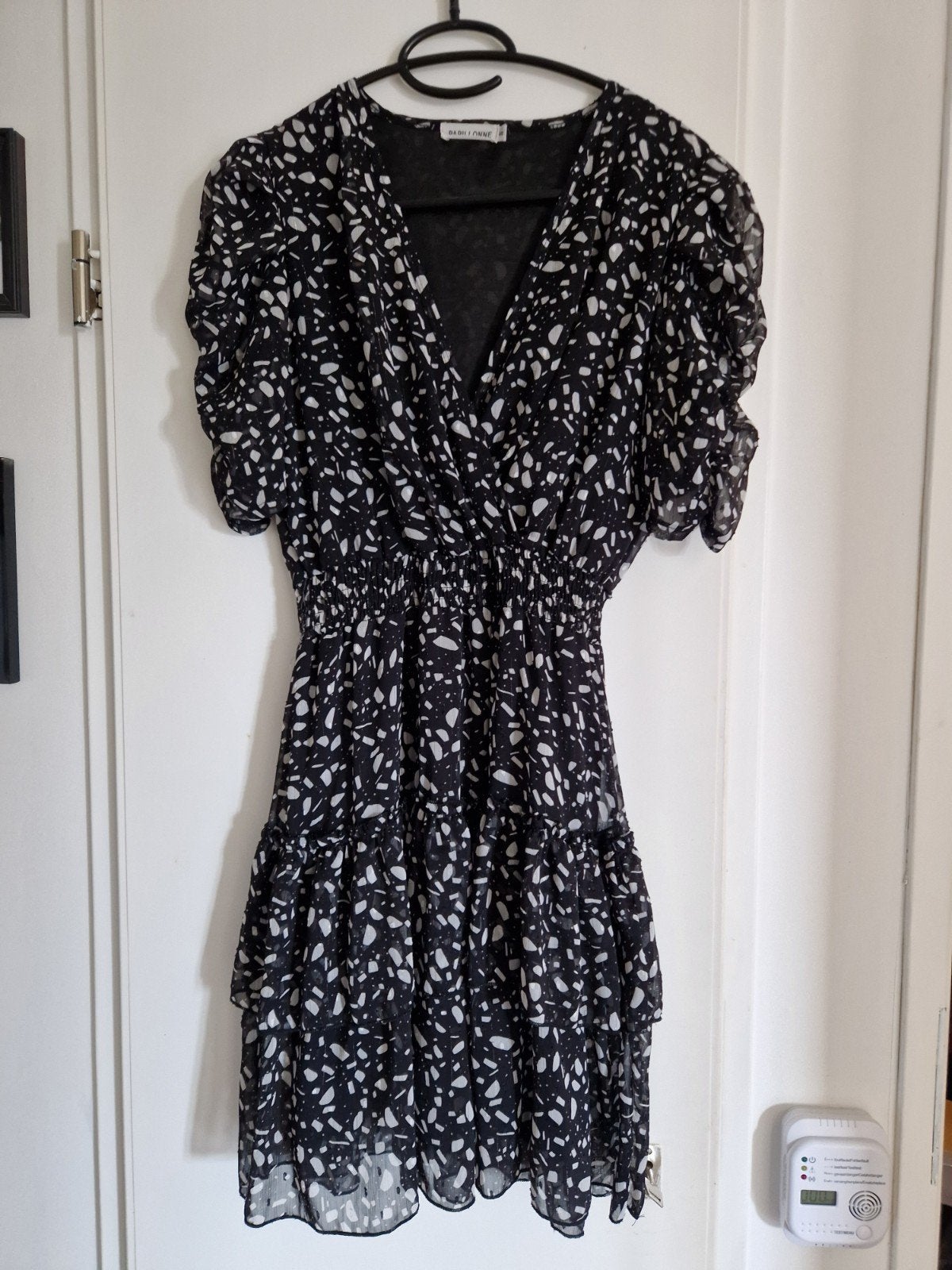 Mooie zomerse jurk van Papillonne, maat S, Kleding | Dames, Ophalen of Verzenden, Zo goed als nieuw, Maat 38/40 (M), Onder de knie