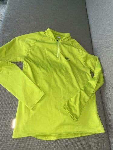 Kalenji sportshirt shirt longsleeve 152 158, Verzenden, Gebruikt, Jongen, Sport- of Zwemkleding