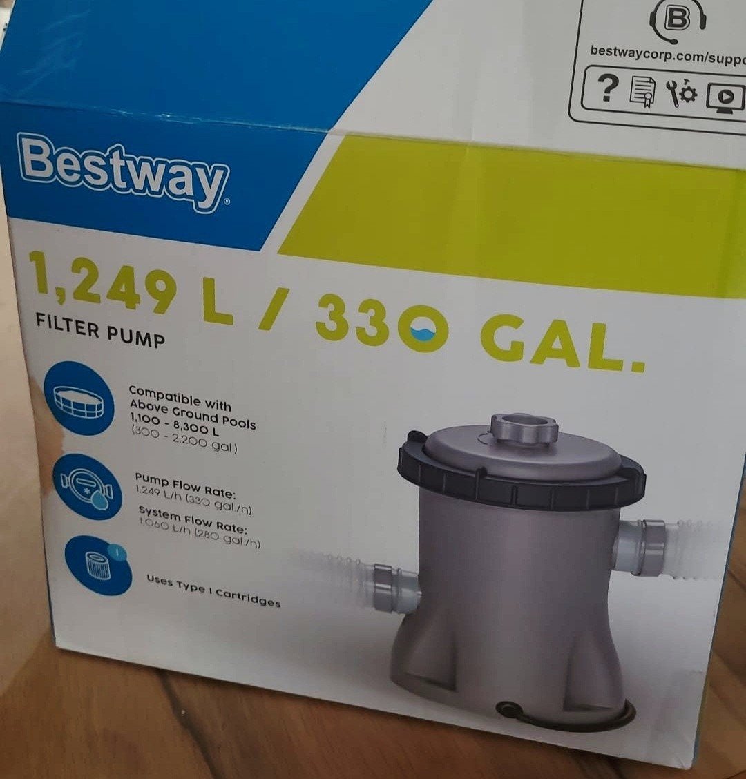 Zwembadpomp van Bestway nieuw in Overschie ophalen, Ophalen, Nieuw, Filter