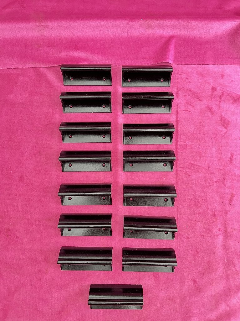 Oude bakelieten greepjes, keuken, kast, lades, greep, grepen, Ophalen of Verzenden, Gebruikt
