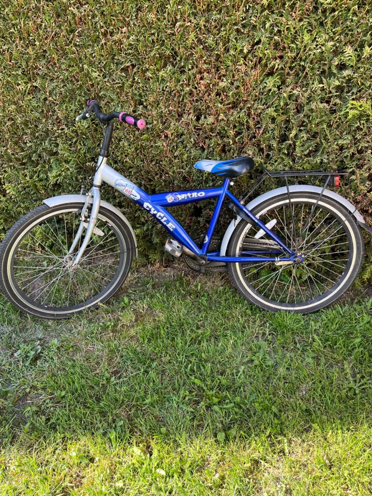 2 Cycle Nitro jongensfiets 24 inch, Fietsen en Brommers, Ophalen, Terugtraprem, Handrem, Gebruikt