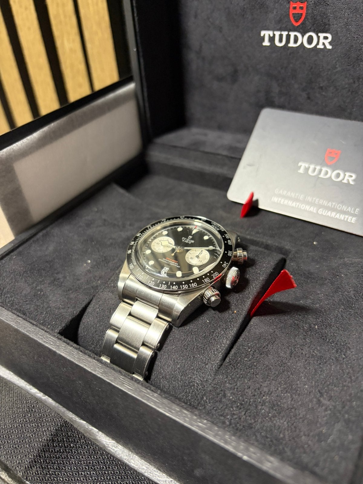 Tudor Black Bay Chrono 79360N – 2023 – Full Set, Ophalen of Verzenden, Zo goed als nieuw, Staal, Overige merken