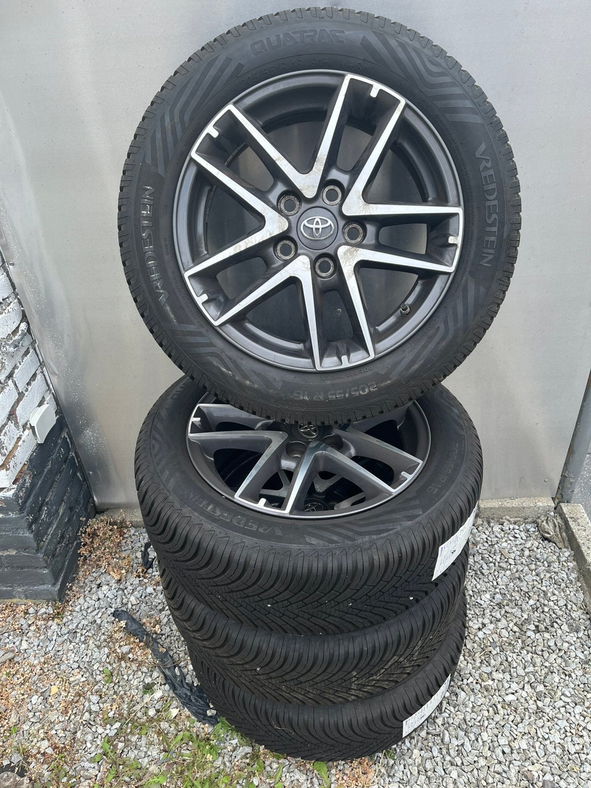 RONAL velgenset16” met Vredestein Quatrac all-season banden, Ophalen, Gebruikt